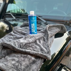 kit toalla de secado + snow foam “blue wash”