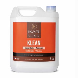 KLEAN 5 litros waterless, quickdetailer pH neutro