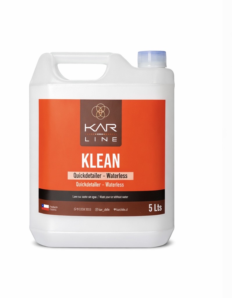 KLEAN 5 litros waterless, quickdetailer pH neutro